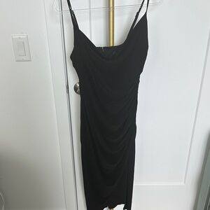 Laundry By Shelli Segal Black Midi Dress